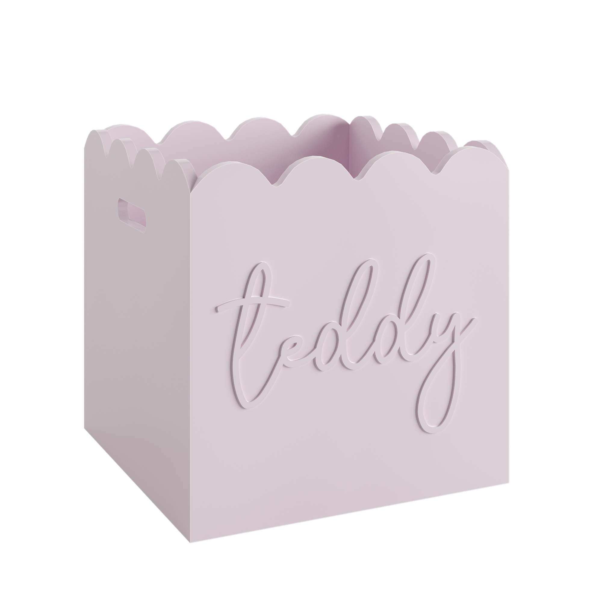 Pink Teddy Toy Box