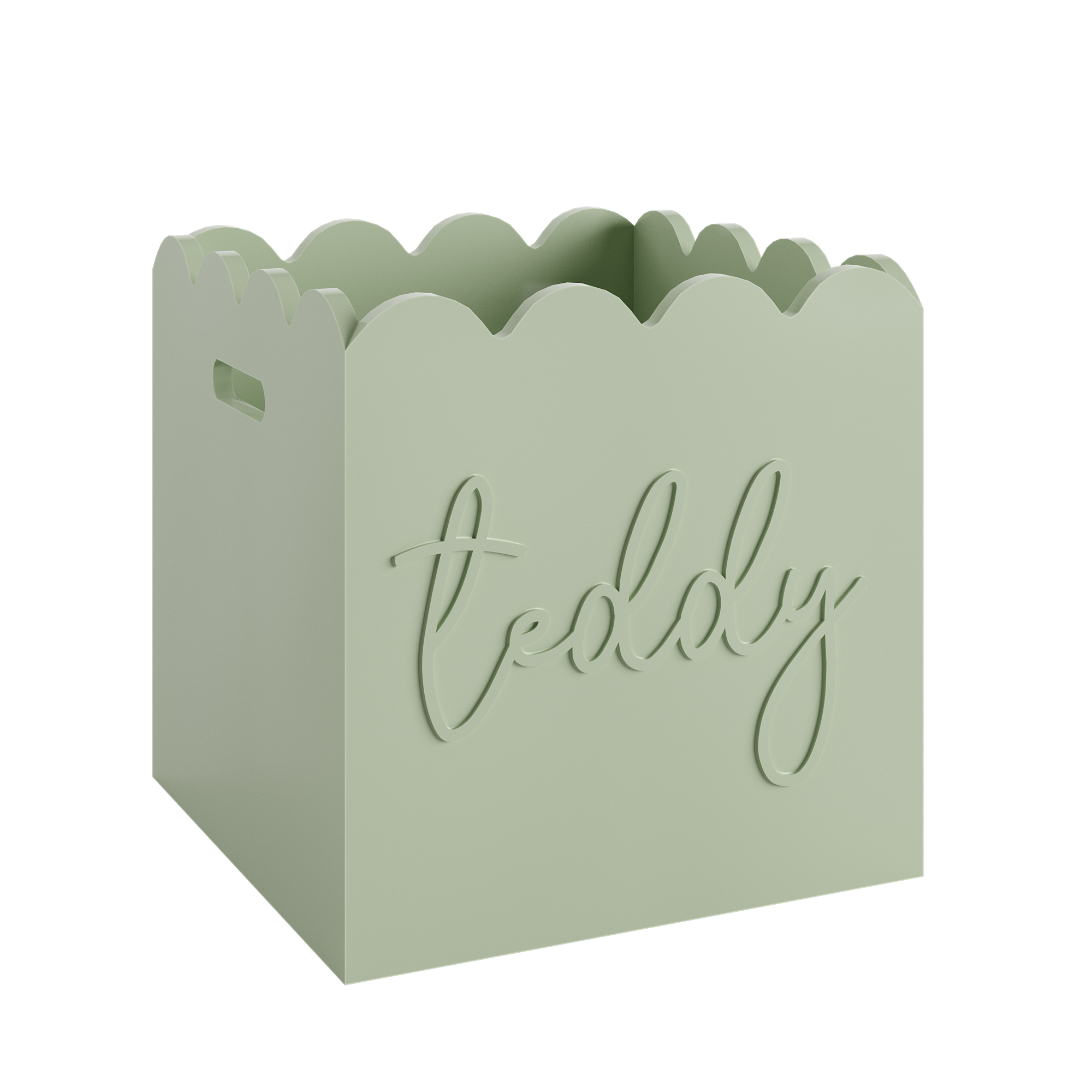 Sage Teddy Toy Box