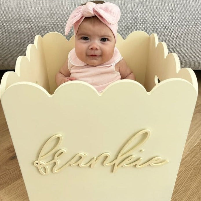 Yellow Teddy Toy Box