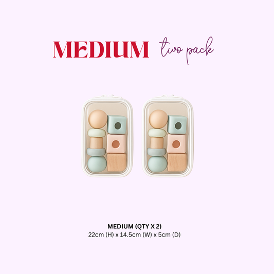 Medium Tidee Case | 2 pack