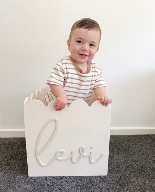 Beige Teddy Toy Box - Feb 2nd Dispatch