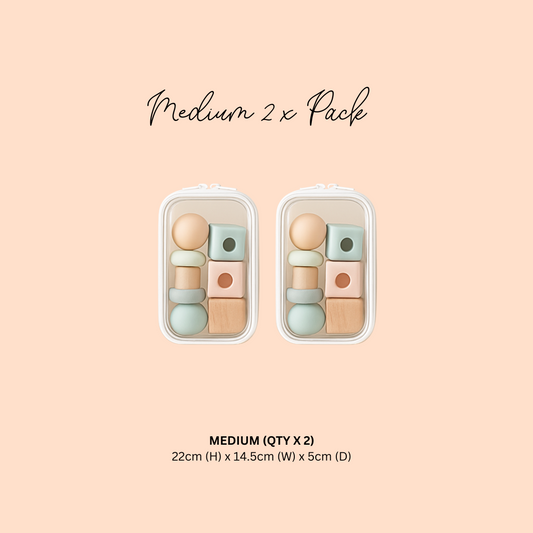 Medium Tidee Case | 2 Pack