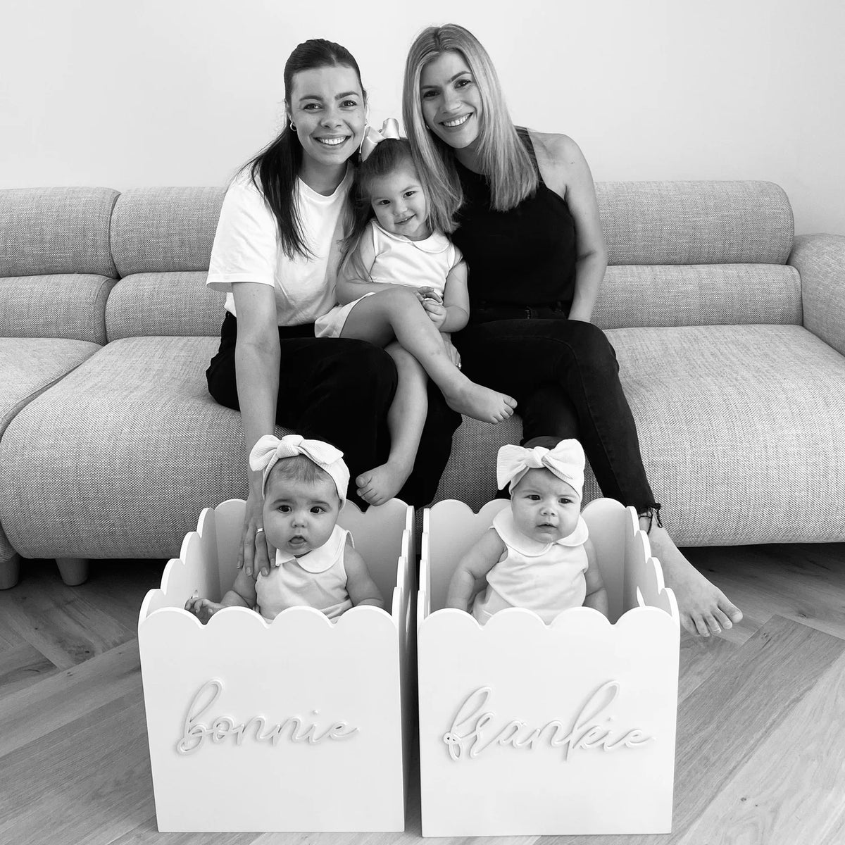 The founders of Frankie Meets Bonnie