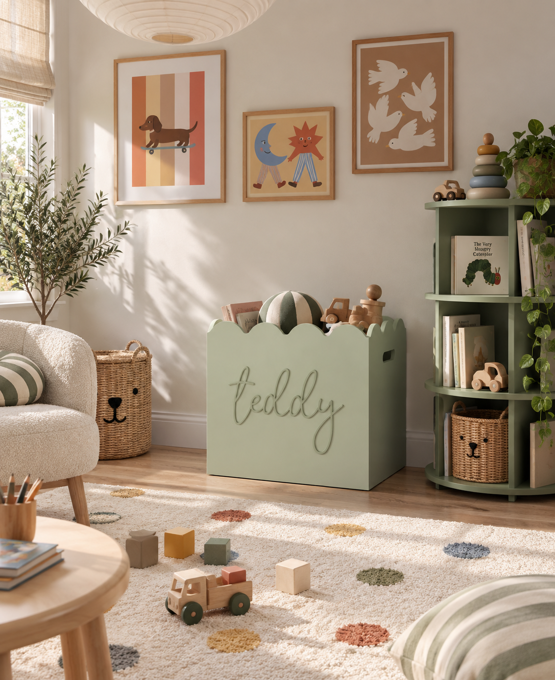 Teddy Toy Box