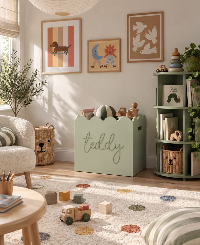 Teddy Toy Box