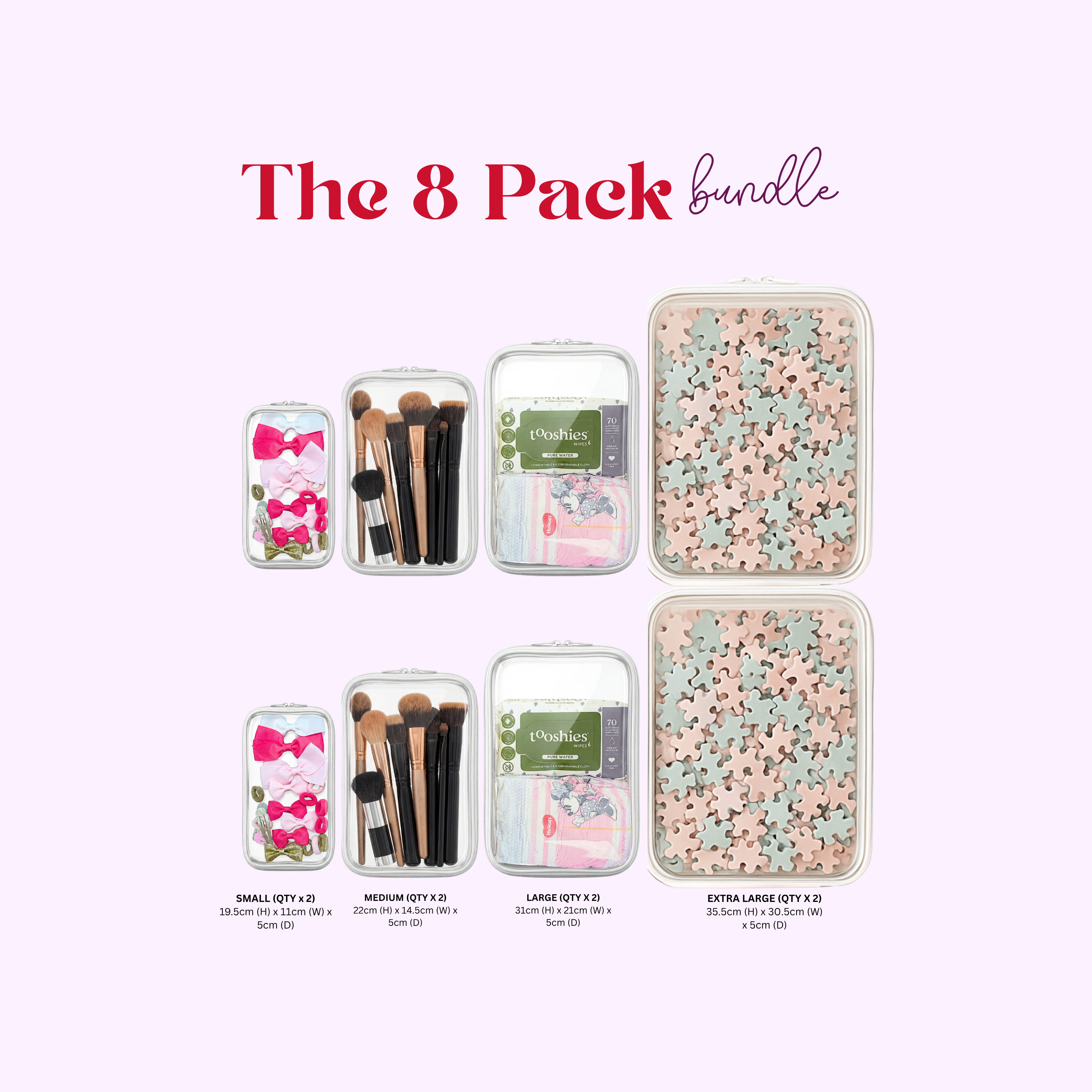 The Tidee Case Bundle — 8 Pack