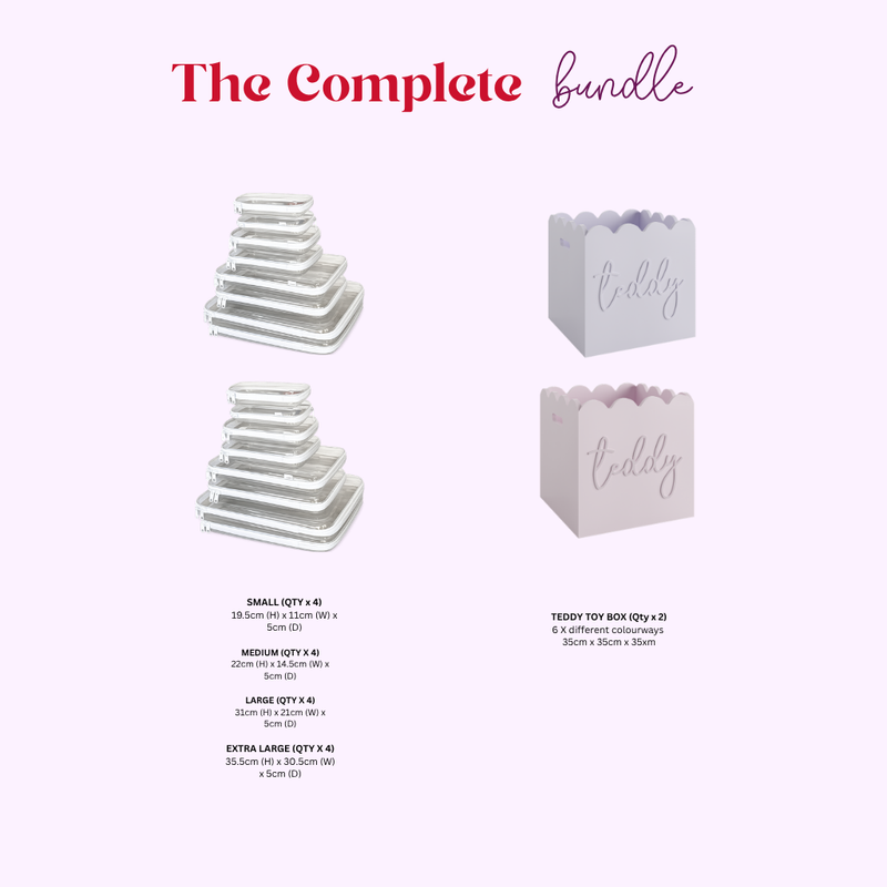 The Complete Set - 2 Boxes + 2 Tidee 8 Pack