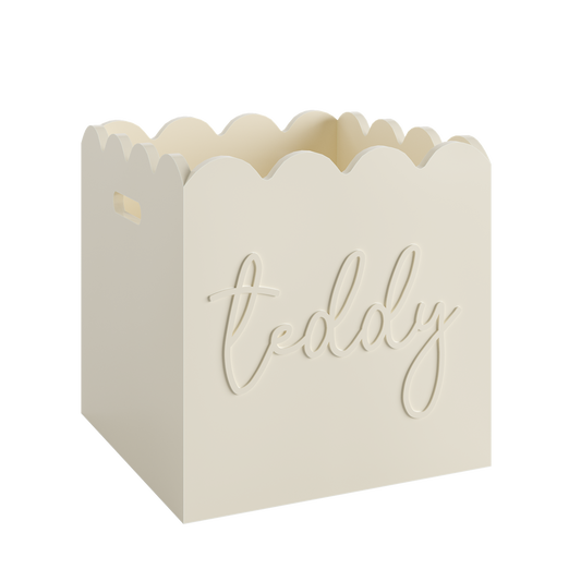 Yellow Teddy Toy Box